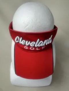 Cleveland Golf バイザー レッドのサムネイル