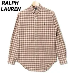 RALPH LAUREN ラルフローレン 長袖シャツ マルチカラー チェック柄