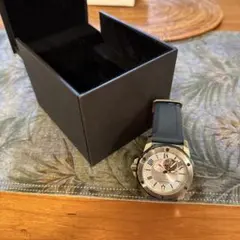 BULOVA 自動巻き 腕時計 シルバー/ホワイト/ブルーのサムネイル