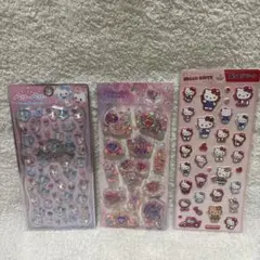 ベリーベリー　マジカルドロップ　スパンコールパーティー　キティー　ぷっくりシール