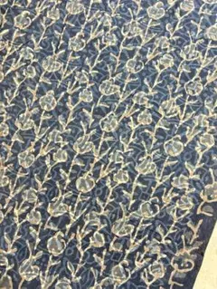 no.1839 ブロックプリント インディゴ