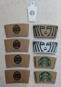 Starbucks Tully's Coffee スリーブ まとめのサムネイル