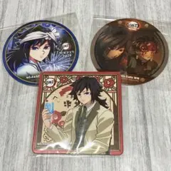 鬼滅の刃 ufotable cafe 阿波おどり 純喫茶 冨岡義勇 コースター