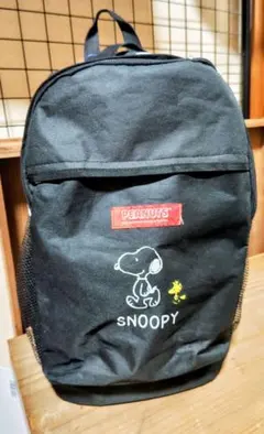 PEANUTS SNOOPY リュック ブラックのサムネイル