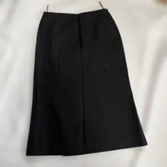 BURBERRY 黒 タイトスカート 38