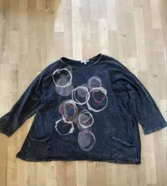 Jess & Jane 3X 長袖トップス ダークグレー