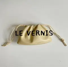 未使用 【LE VERNIS】レザー 2WAY ショルダーバッグ クリームのサムネイル
