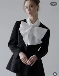 HEVE Prima Peplum JK white - メルカリ