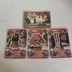 アイカツ カード　プレミアム　紫吹蘭 マルチカラー コーデ 韓国版