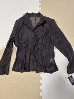 フリル付き長袖　羽織　フォーマル　ボレロ