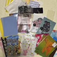 CRANE & Co.・クリアファイル・スタンプ　クリップ・ポストカード・付箋