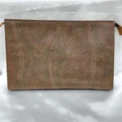 良品】ETRO エトロ クラッチバッグ ハンドバッグ ペイズリー 5114