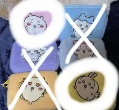 りんご様専用　ちいかわふわふわミニポーチ　2点