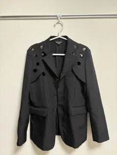 COMME des GARÇONS ブラック テーラードジャケット Mのサムネイル