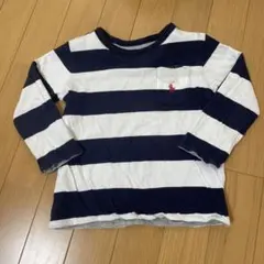 美品　ポロラルフローレン　長袖　カットソー　2/2T　トップス