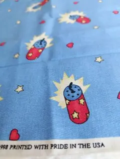 ２枚セットヴィンテージ ファブリック USAコットン Vintage はぎれ