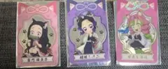鬼滅の刃 クリアシート ナムコ限定 胡蝶しのぶ　甘露寺蜜璃　竈門禰豆子