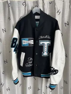 TAIN DOUBLE PUSH スタジャン ブラック/ホワイト 2026年最新】tain double push スタジャンの人気アイテム - メルカリ