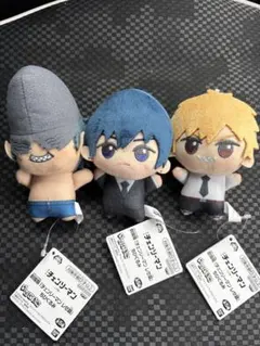 ❁⃘ 3個セット　劇場版チェンソーマン　レゼ編　ちびぐるみ　ビーム　デンジ　アキ