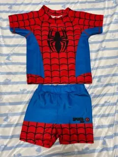 スパイダーマン 水着 上下セット