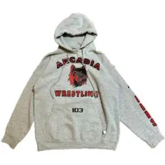 00s CONVERSE スウェット パーカー グレー M コンバース 裏起毛