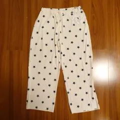 新品未使用 タグ付き ジェラートピケ キャスパー スター ロングパンツ F