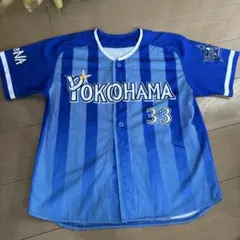 横浜denaベイスターズ】 相川亮二 コーチ時代 ビジターユニフォーム M