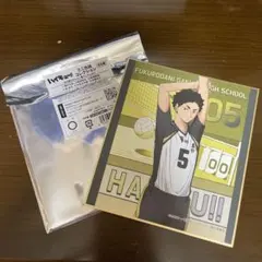 ハイキュー ミニ色紙 赤葦京治
