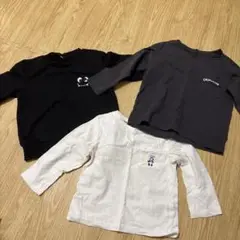 西松屋　長袖Tシャツ　トレーナー3点セット　95cm