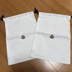 モンクレール　保存袋　リメイク用　ワッペン　２枚セット　小物入れのサムネイル