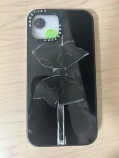CASETiFY iPhone14 スマホケース リボンデザイン