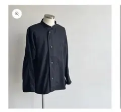 Magine】コーデュロイ スキッパー シャツ ブラック Cambio - メルカリ