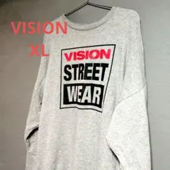 く*ん様 VISION STREET WEAR スウェット グレー　ビッグシルエ