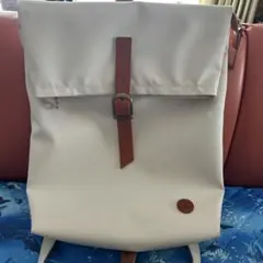 極美品】鎌倉高野 スクエアバックパック シュリンク ライトブルー 