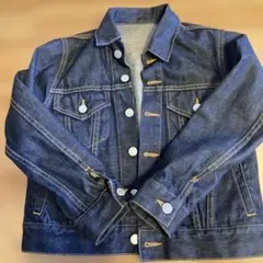 カバーオール デニムジャケット