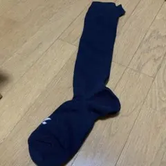 ZETT ネイビー スポーツソックス ロングタイプ26〜29センチ1足組　野球