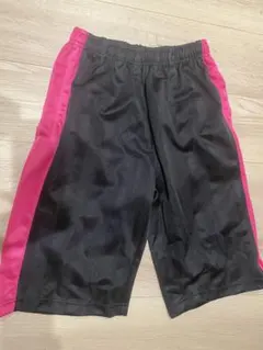 Aspiration ハーフパンツ ブラック ピンク M