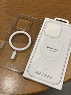 純正iPhone 16 Pro クリアケース MagSafe対応
