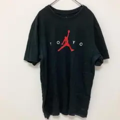 G65 ナイキ AIR JORDAN TOKYO ロゴプリントTシャツ XL 黒