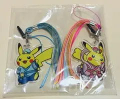 ポケセン トウホク 東北 ピカチュウ 七夕 ストラップ イヤホンジャック