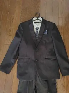 フォーマルスーツ１６０ 卒業式スーツ160男子　５点セット　バックアンドフォース