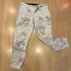 PUMA 幾何学模様 ゴルフパンツ　XL