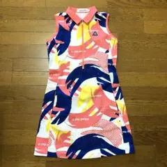 着丈短め ルコック ゴルフ ワンピース M