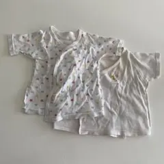 新生児　半袖肌着　50-60サイズ　3点セット