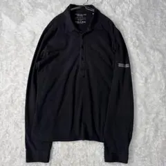 STONE ILAND DENIMS 長袖ポロ XL ブラック イタリア製のサムネイル
