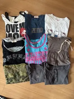 古着 y2k Tシャツまとめ売り ピチT 夏