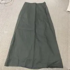 リネンコットンロングスカート サイズ00