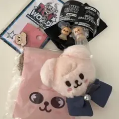 スキズchangbin チャンビン 10cmぬいぐるみ ミニ巾着 キーホルダー