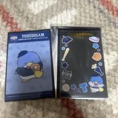 サンリオ　侍ジャパン　タイトーくじ　タキシードサム　　G賞　クリアカードセット