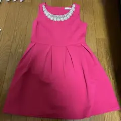 ピンク色　ワンピースドレスMサイズ